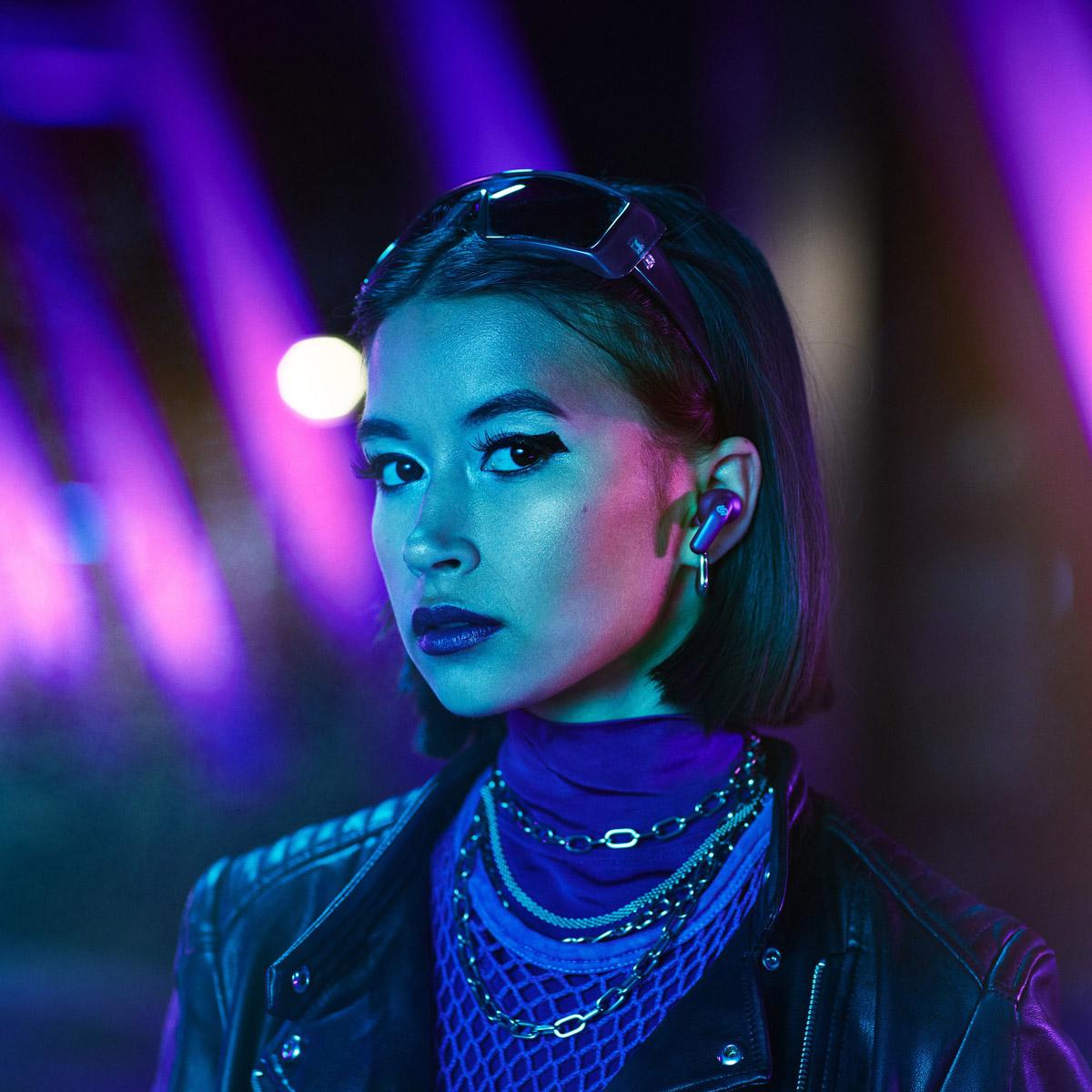 Urbanista Seoul gejmerske Bluetooth slušalice bele - detalj