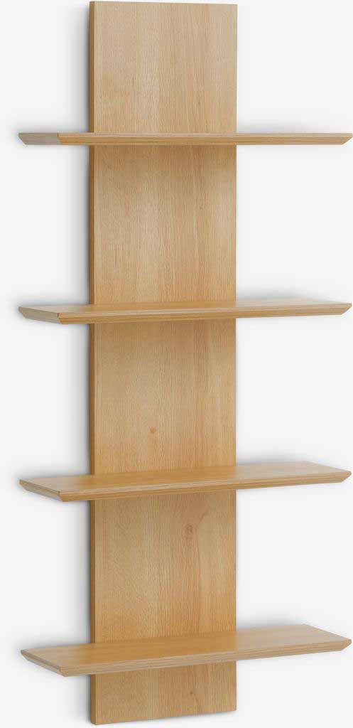 Zidna Polica 4 Nivoa - Ryz Breza, Čelik, ABS Plastika - detalj