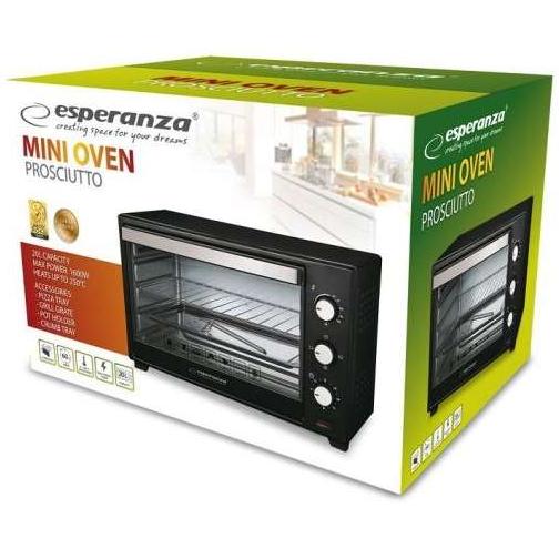 Esperanza EKO008 Mini Pećnica 20l - detalj