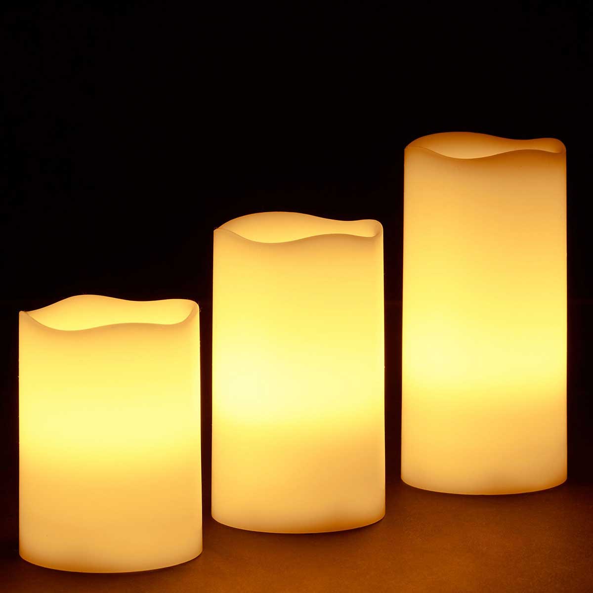 LED Sveće Sa Daljinskim Upravljačem - 3 Komada u pakovanju - detalj