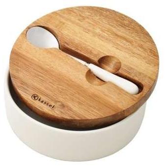 Kassel Porcelanska posuda za šećer sa kašičicom - detalj