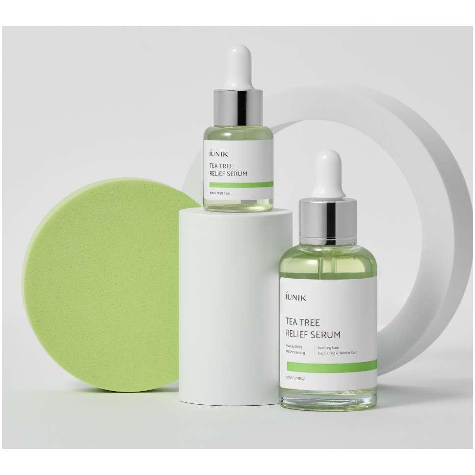 Iunik Iustea Serum za lice sa ekstraktom čajnog drveta 50ml - detalj