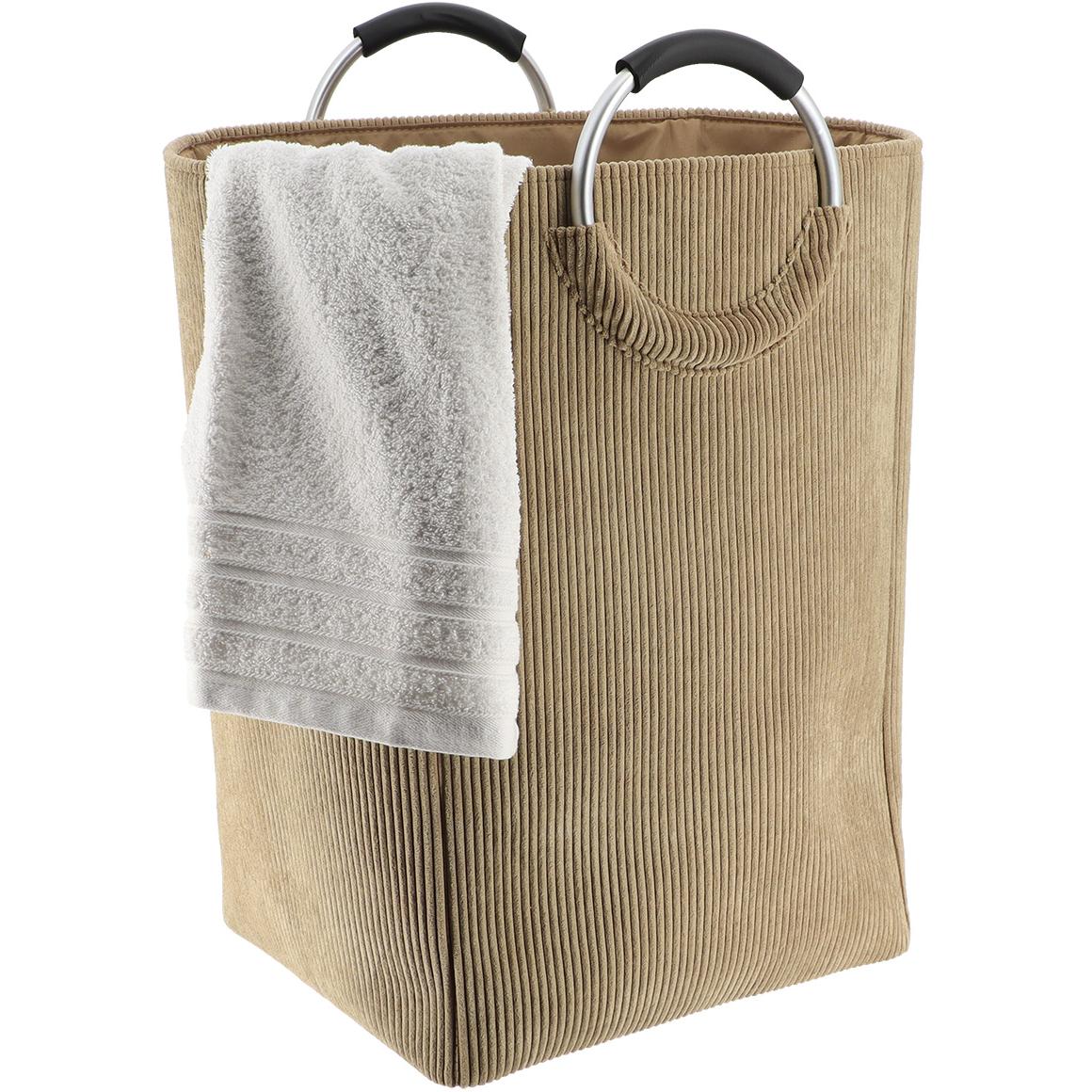 Tendance Sklopiva Korpa Za Veš 55 Litara 63x36x30cm Taupe - detalj