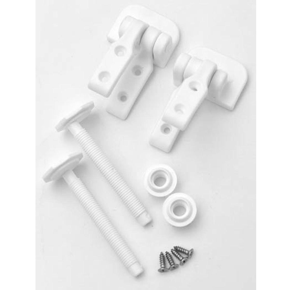 Tendance Wc Daska Mdf Sa Plasticnim Okovima 37,5x46cm Mdf Sivo Smedja - detalj