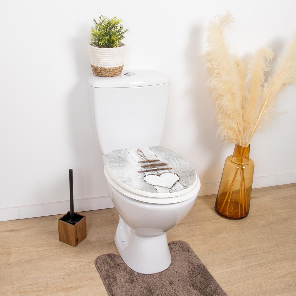 Tendance Wc Daska Mdf Sa Metalnim Okovima 37,5x46cm Mdf Ouessant - detalj
