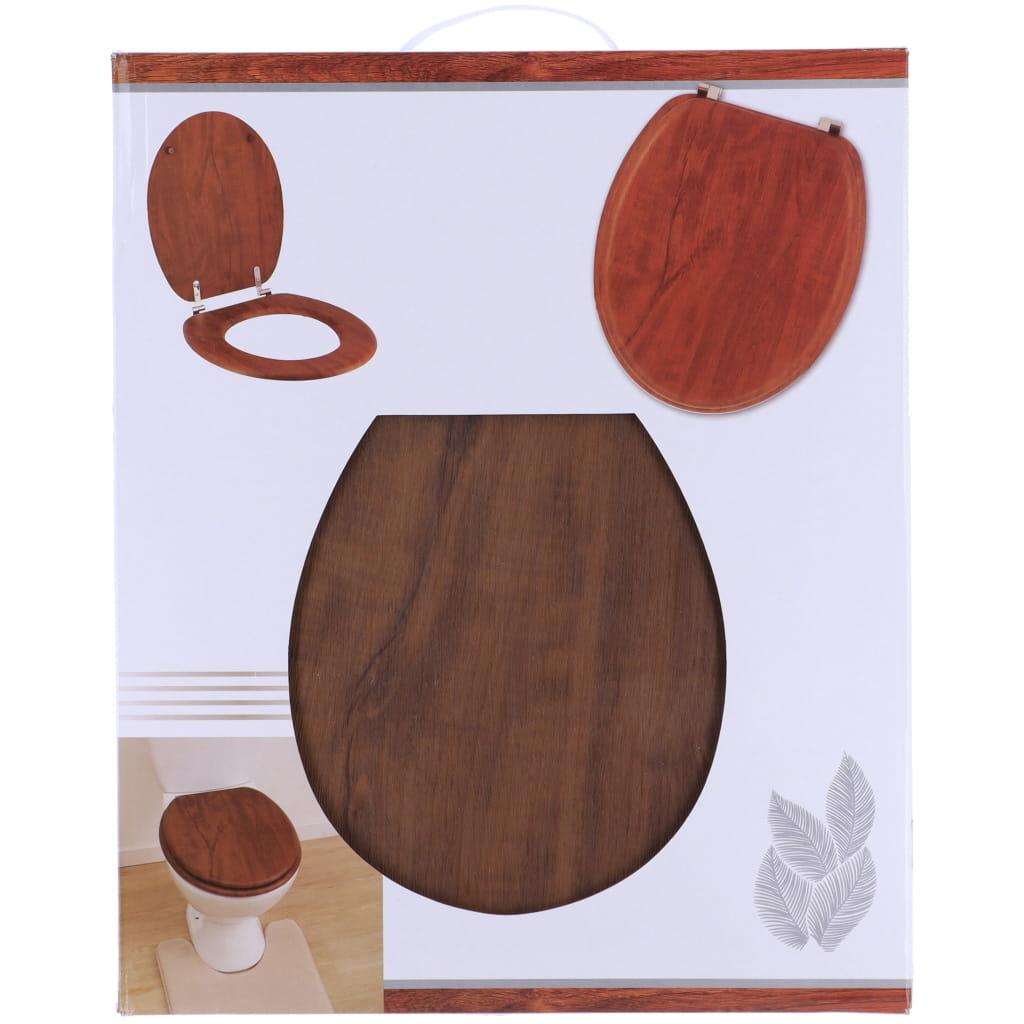 Tendance Wc Daska Sa Plasticnim Okovima 50x37.5x5.5cm Acacia Rustic Style - detalj