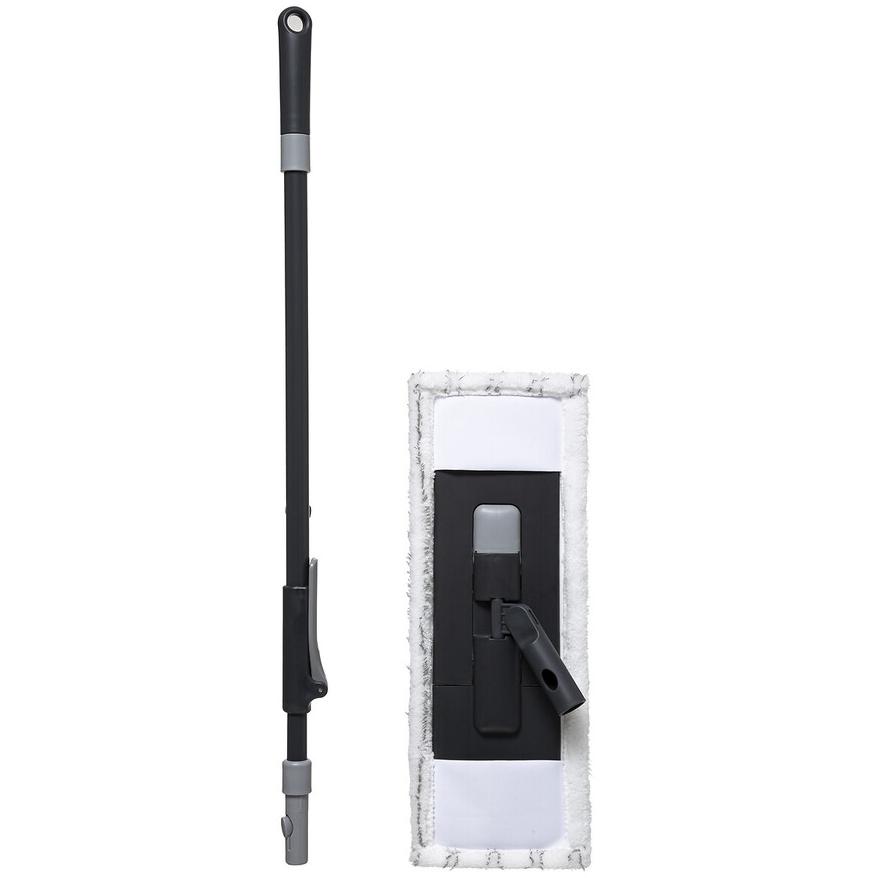 Five Mop Mikrofiber Click 18x14x46cm Pp Poliester Siva - detalj