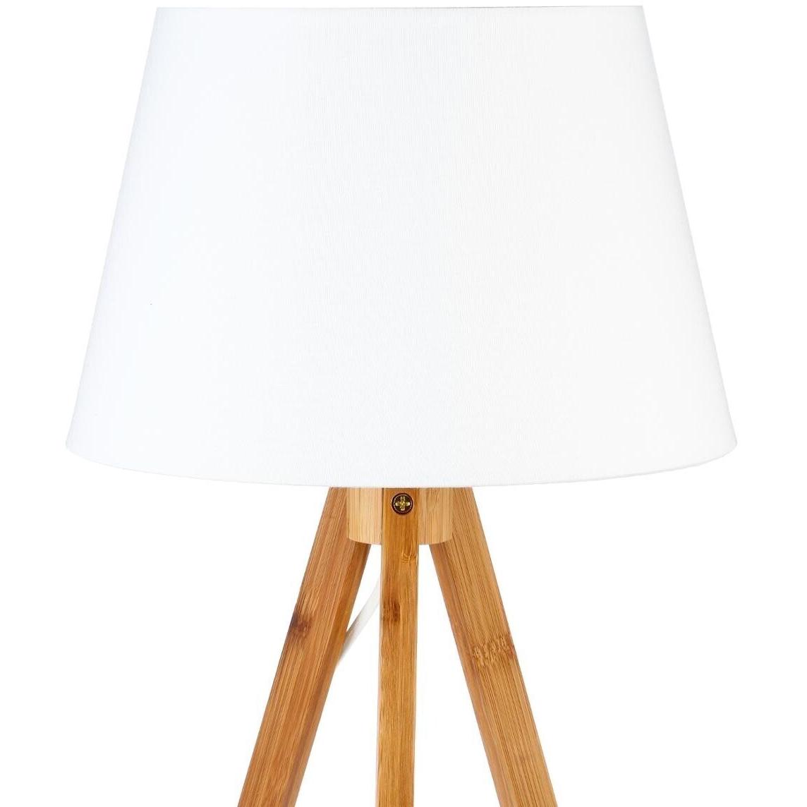 Atmosphera Stona Lampa Bahi H.55,5 Cm Bela - detalj