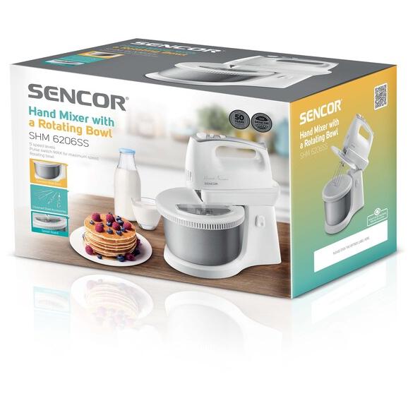 Sencor SHM 6206SS ručni mikser sa rotirajućom posudom - detalj