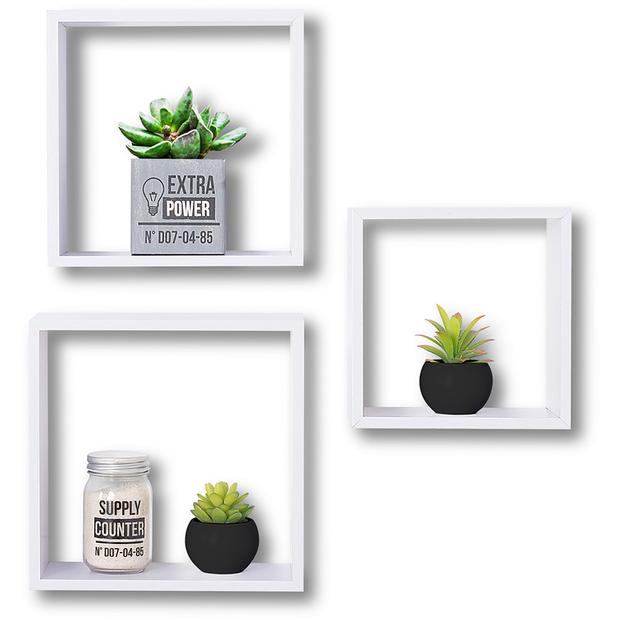 Zidne Police Kocka 3 Komada - detalj