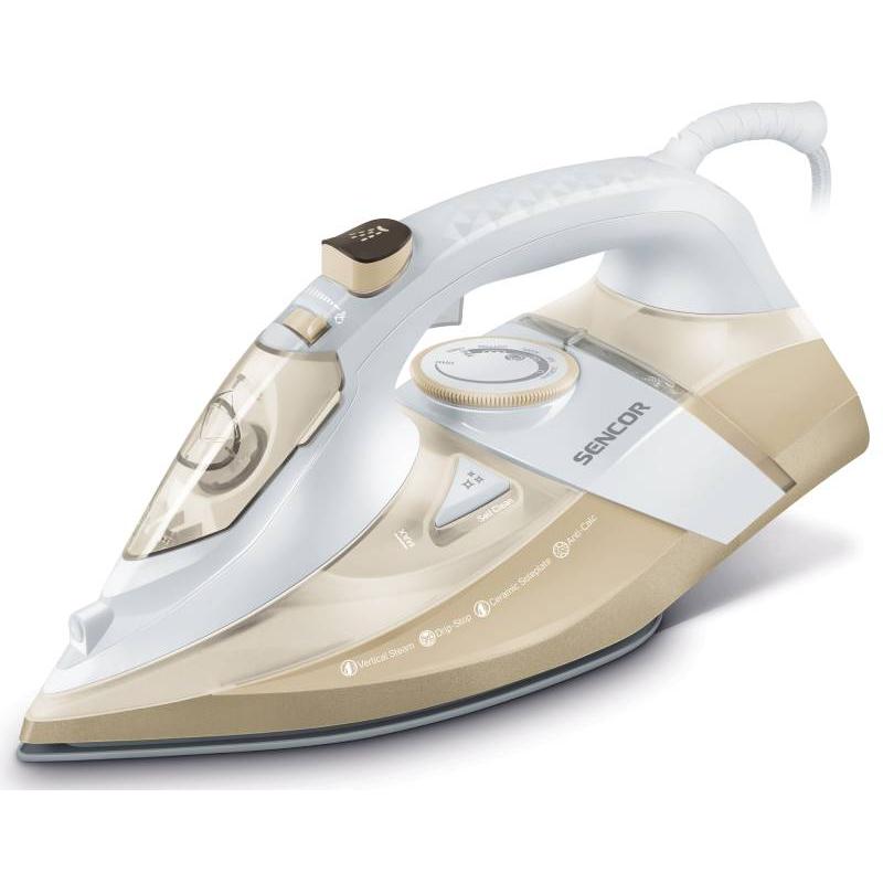 Sencor SSI 8310GD pegla na paru - detalj