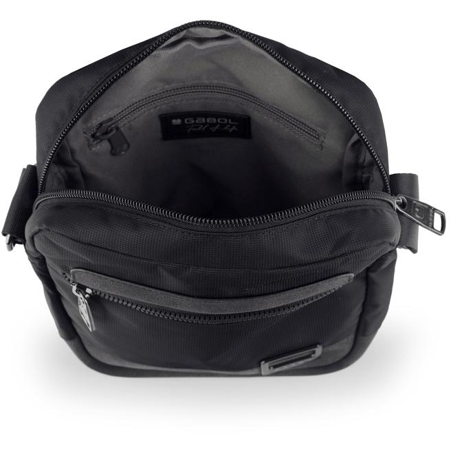 Muška Torba Na Rame Gabol Stone Crna - detalj