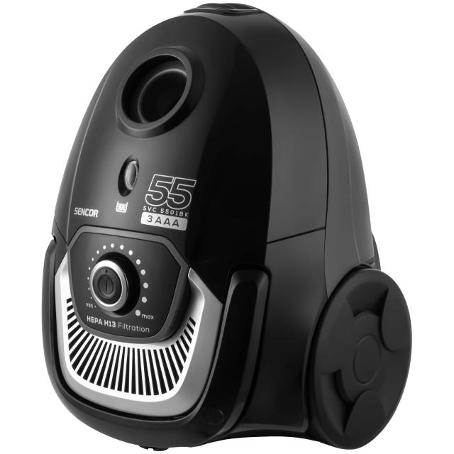 Sencor kućni usisivač sa kesom SVC 5501BK 3AAA - detalj