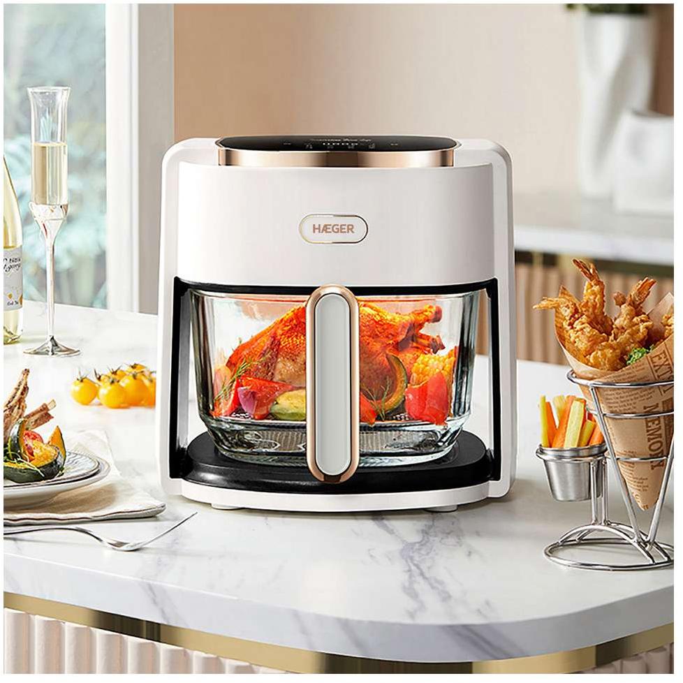Haeger AF-G45.006A Digitalni Air Fryer Sa Staklenom Posudom - detalj