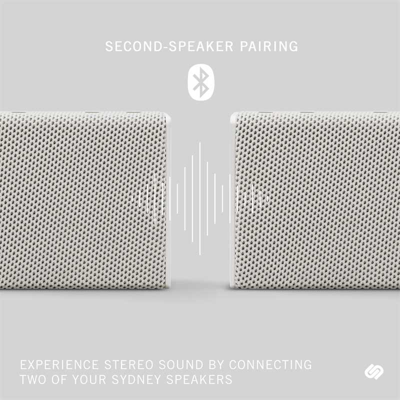 Bluetooth zvučnik Urbanista Sydney White Mist - detalj
