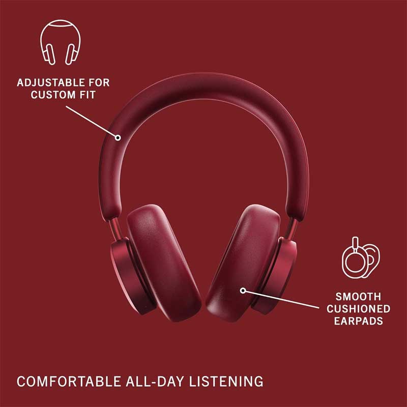 Bluetooth slušalice sa mikrofonom Urbanista Miami Ruby Red - detalj