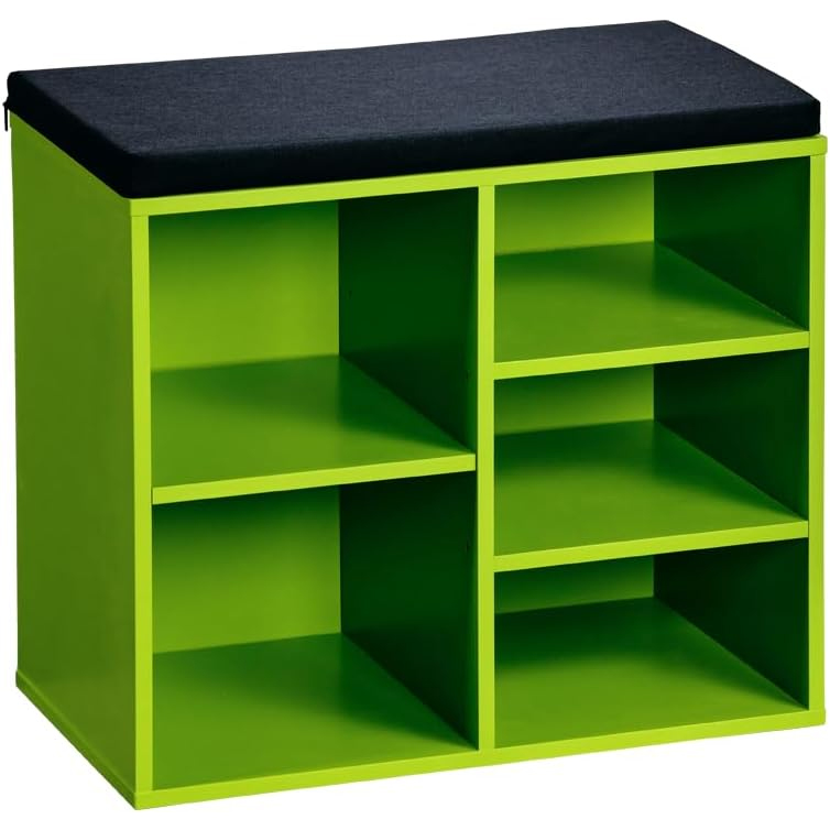 Kesper KSP15962 Mini Cipelarnik Zeleni Sa Jastukom Za Sedenje - detalj