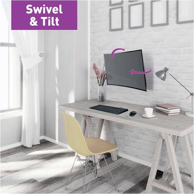 Zidni nosač za televizore od 13 do 29 inča Barkan E120.B - detalj