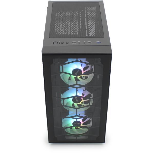 Mid-Tower Kućište za desktop računare IG-MAX X3805-A06 Giant Glass 3F - detalj