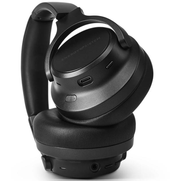 ENERGY SISTEM Silent ANC Bluetooth crne slušalice - detalj