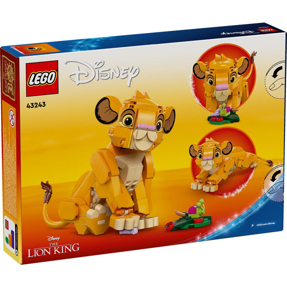 LEGO® Disney™ Kralj lavova Mladunče Simba 43243 - detalj