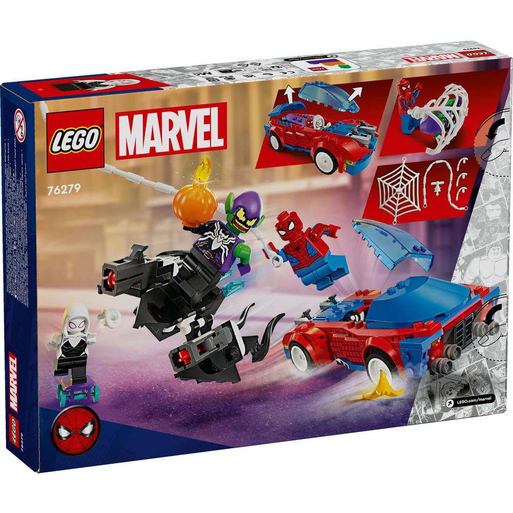 LEGO® Marvel 76279 Spajdermenov Trkački Auto I Venomizirani Zeleni Goblin - detalj