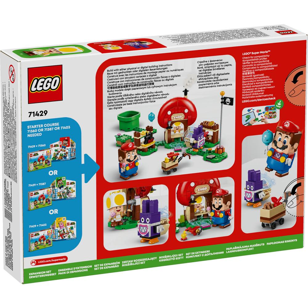 LEGO® Super Mario™ Nabbit u Toadovoj prodavnici Komplet za proširenje 71429 - detalj