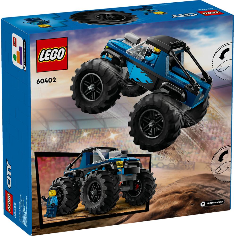 LEGO® City Plavi Monster Truck 60402 - detalj