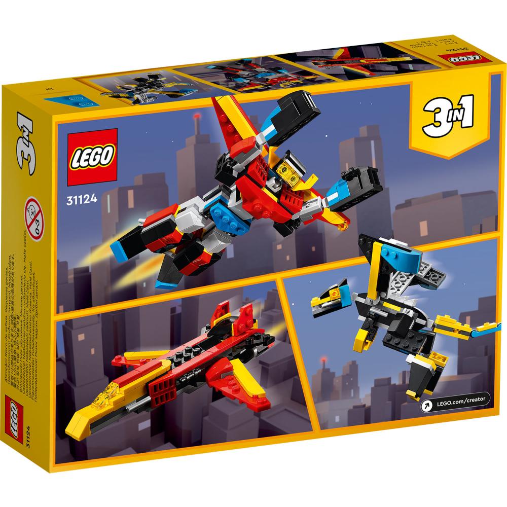 LEGO® Creator 3u1 Super-robot Zmaj ili Mlazni avion - detalj
