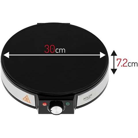 Aparat za palačinke 30cm Adler AD3058 - detalj