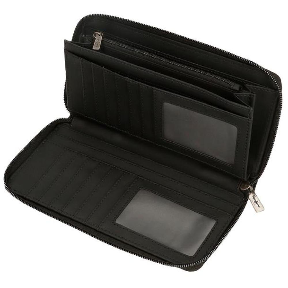 Ženski novčanik 19cm Pepe Jeans Christine black 70985 - detalj