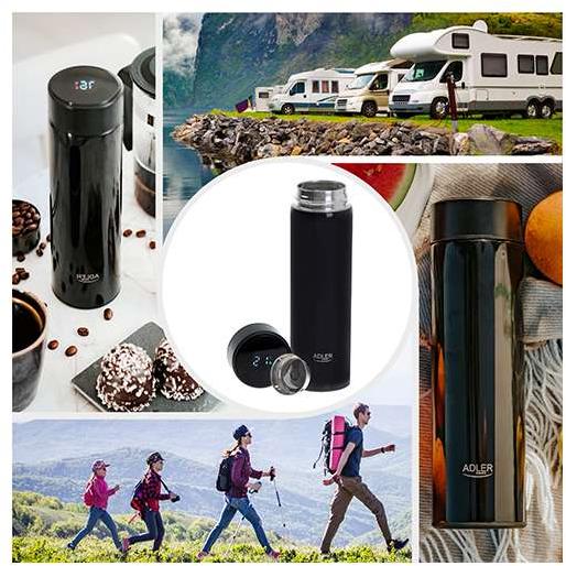 Adler AD4506BK Termos Sa LED Ekranom 473ml - detalj