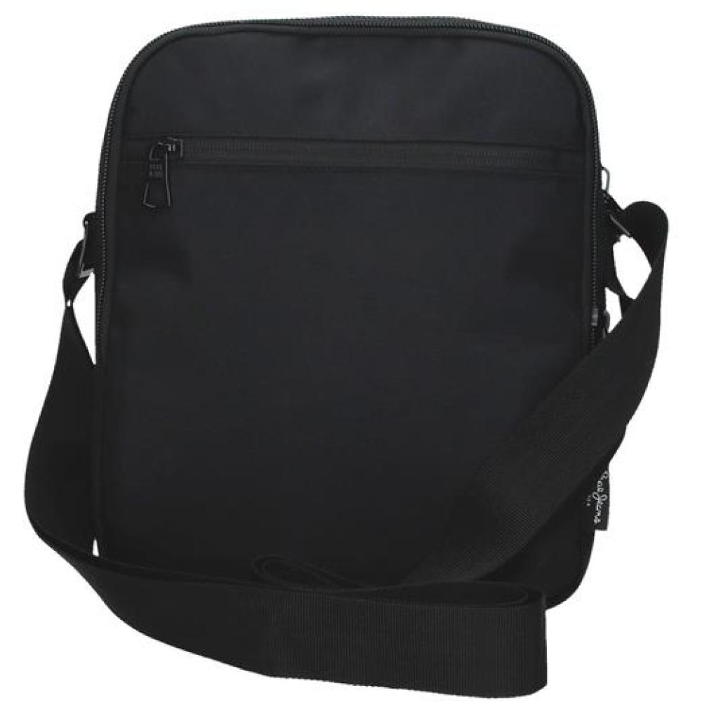 Muška torbica 27cm sa pregradom za tablet Pepe Jeans Stratford black 70457 - detalj