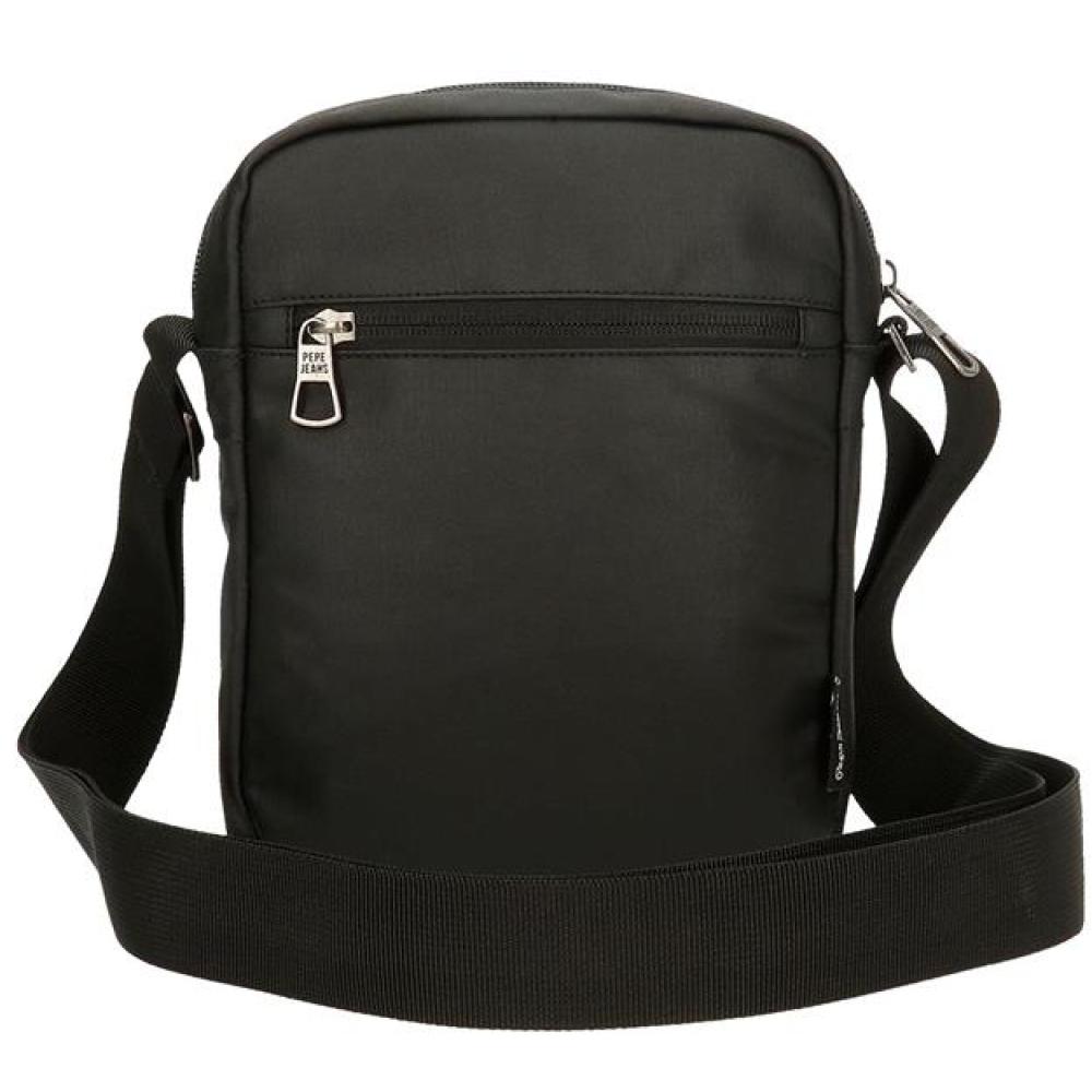 Muška torba 22cm Pepe Jeans Dortmund black 70253 - detalj
