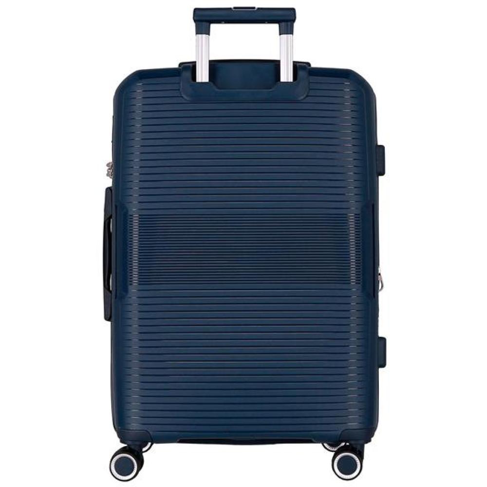 Komplet proširivih kofera od polipropilena 55cm-68cm-78cm Movom Inari navy blue 53294 - detalj