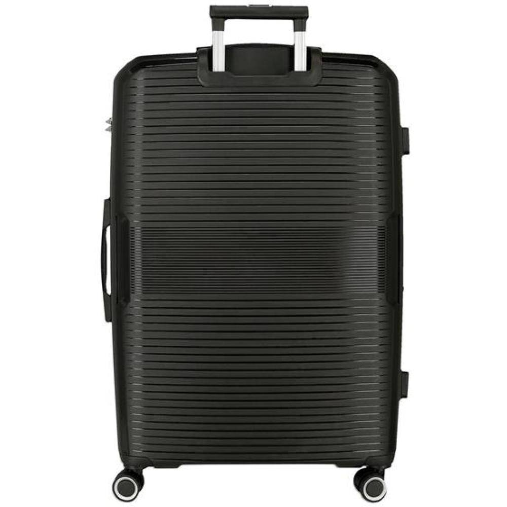 Komplet proširivih kofera od polipropilena 55cm-68cm-78cm Movom Inari black 53294 - detalj