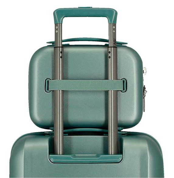 Kozmetički neseser kofer El Potro Vera green 53339 - detalj