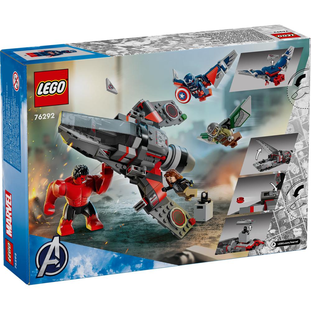 LEGO® Marvel 76292 Borba Kapetana Amerike Protiv Crvenog Hulka - detalj