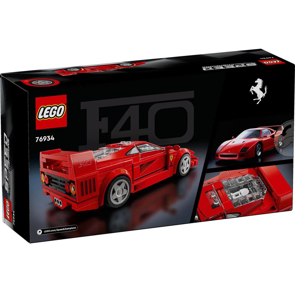 LEGO® Speed Champions Ferrari F40 superautomobil - detalj