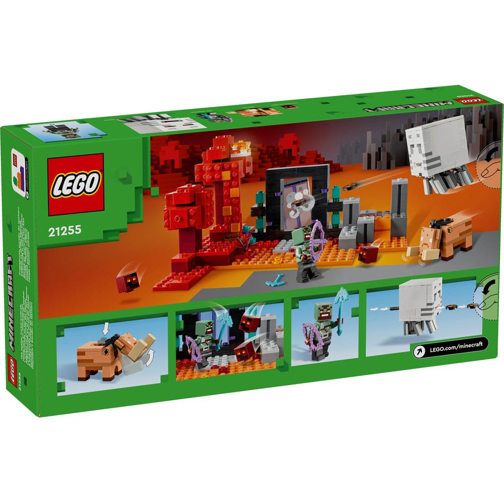 LEGO® Minecraft™ Zaseda u Nederskom portalu - detalj