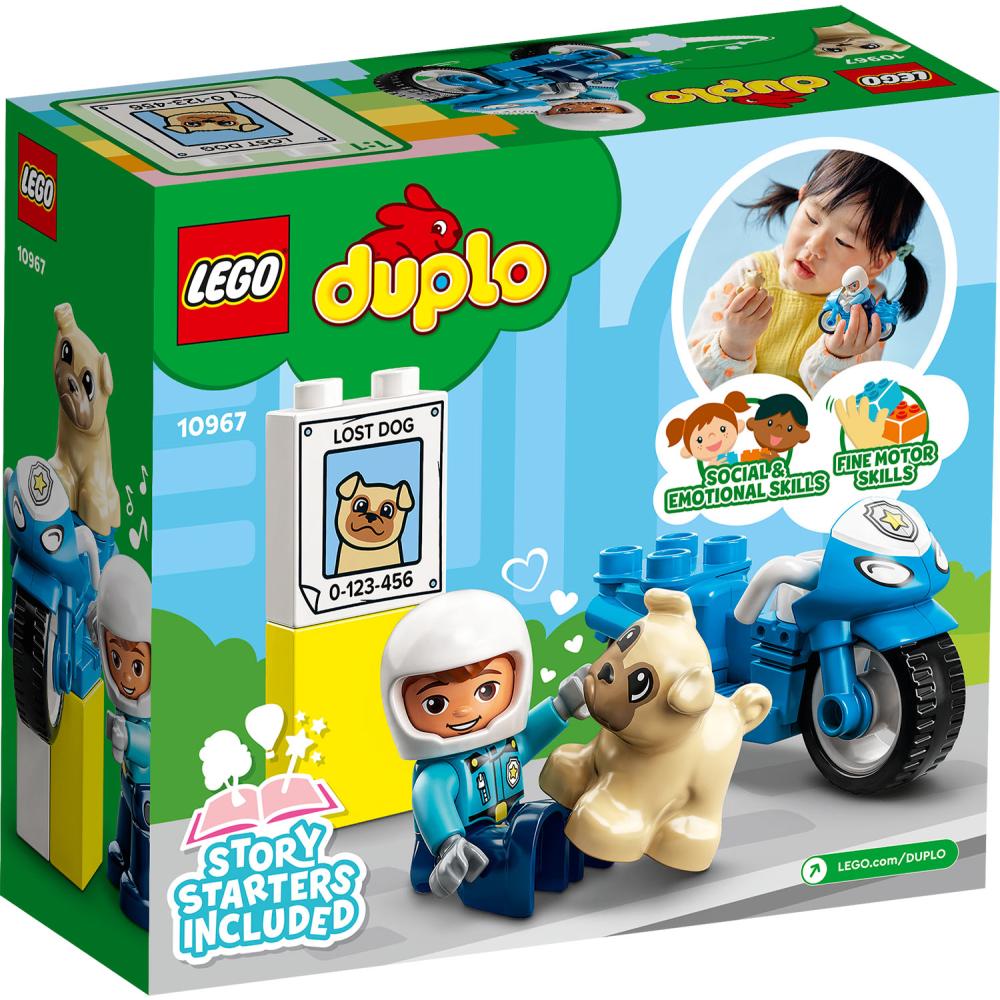 LEGO® DUPLO® 10967 Policijski Motocikl - detalj