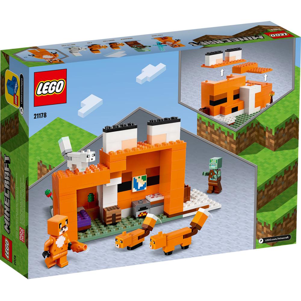 LEGO® Minecraft™ 21178 Lisičija Koliba - detalj