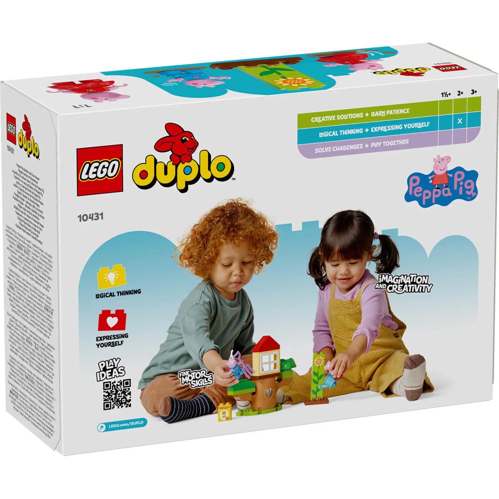 LEGO® DUPLO® 10431 Pepa Prase I Bašta Sa Kućicom Na Drvetu - detalj