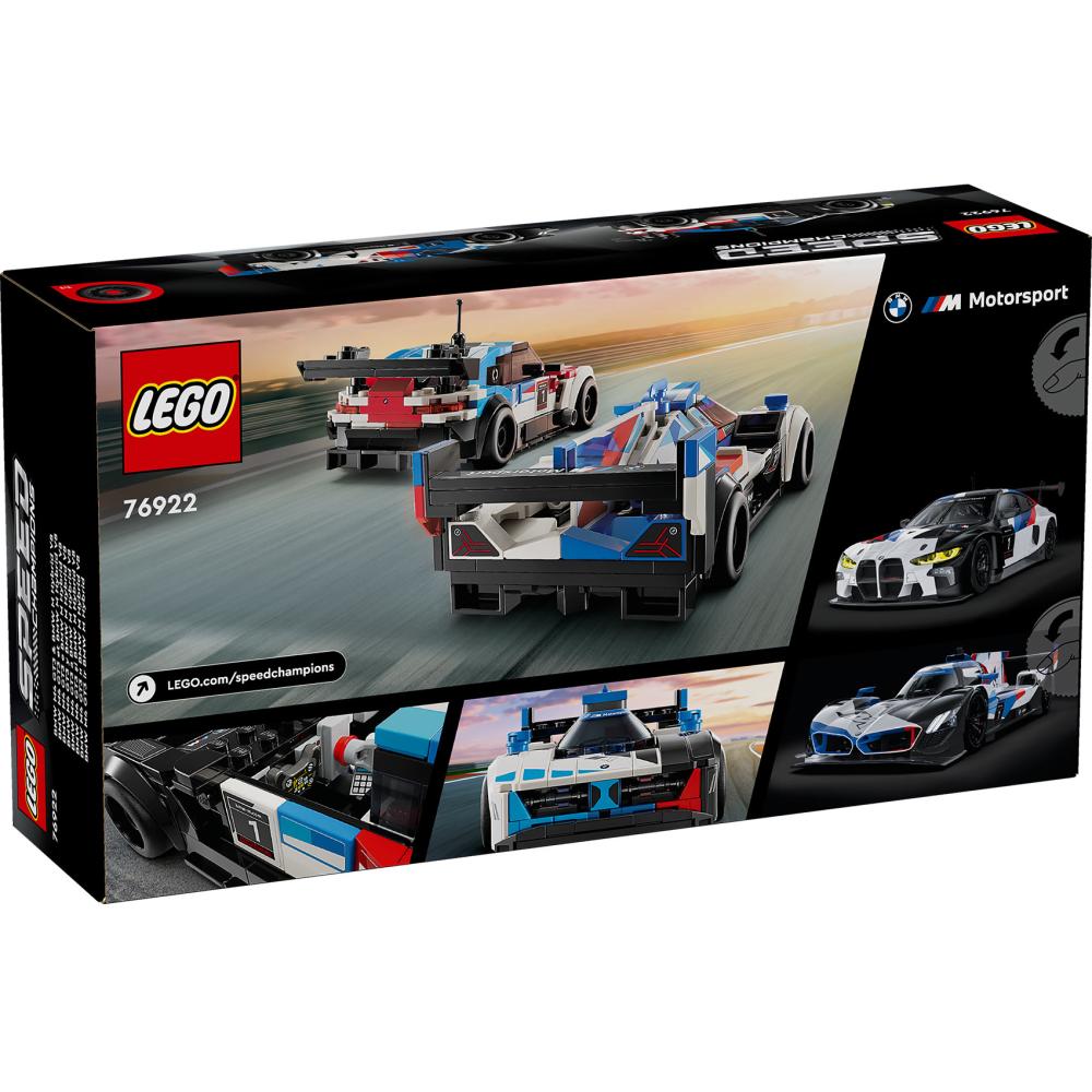 LEGO® Speed Champions 76922 Trkački Automobili BMW M4 GT3 I BMW M Hybrid V8 - detalj
