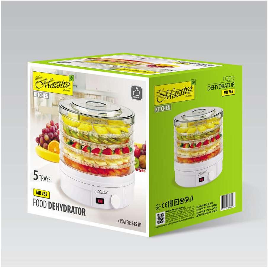 Dehidrator Sušač hrane Maestro MR765 - detalj