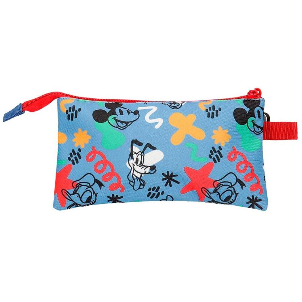 Pernica sa 3 pregrade Disney Mickey Peek-a-boo blue 42243 - detalj