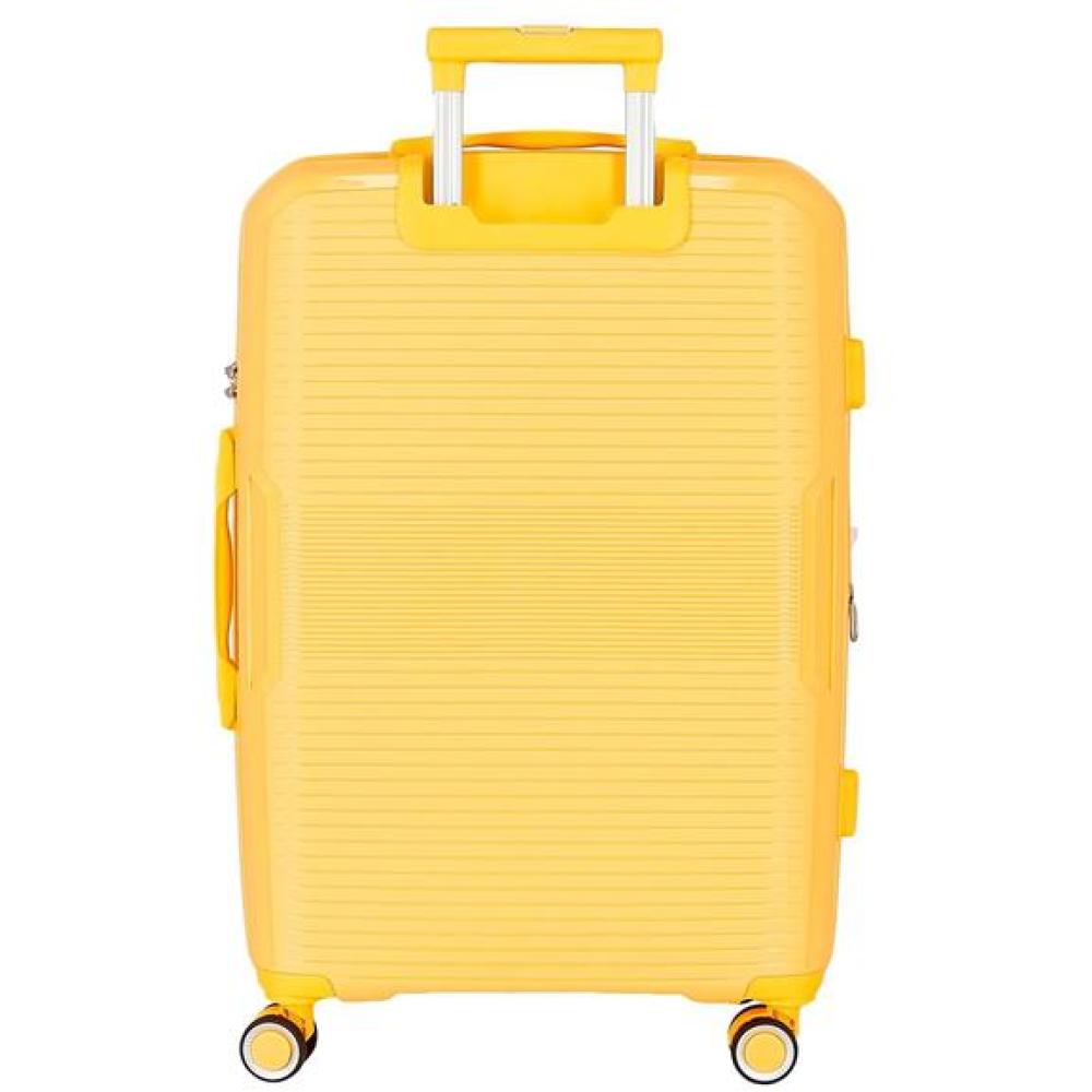 Komplet proširivih kofera od polipropilena 55cm-68cm-78cm Movom Inari yellow 53294 - detalj