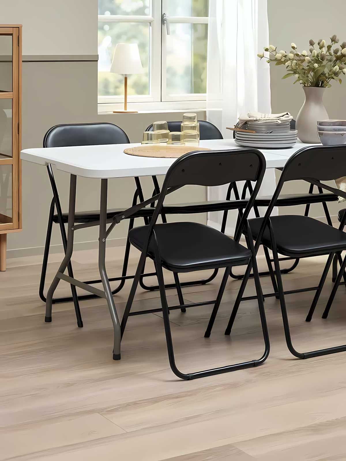 Sklopivi Sto Za Proslave i Kampovanje 240 x 74 x 74 cm - detalj