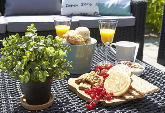 Baštenska garnitura California 3 seater Modular Graphitte - detalj