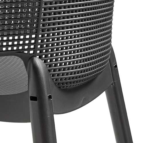 Keter Stolica Elisa Graphitte - detalj